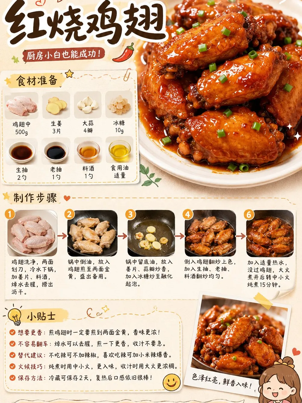 详细介绍美食的食谱图