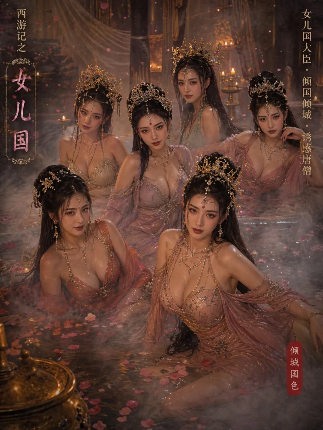 西游记-女儿国诱惑海报